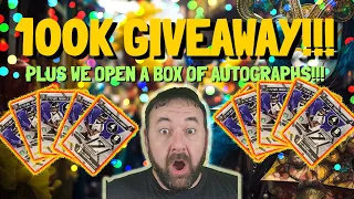 100K Subs Giveaway Video: Watch to learn how to enter! Plus 10 autographed footballs cards!