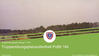 PzBtl 184 - Bergen - Truppenübungsplatzaufenthalt 1 (1976, 2./PzBtl 184)