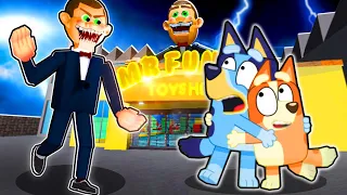 Bluey & Bingo Escape FUNNY'S TOYSHOP!