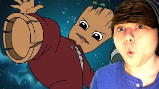 Pikachu vs Groot Remastered - Cartoon Beatbox Battles @verbalase REACTION!