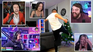 YOUTUBERS REACCIONANDO A MI ÁRBOL DE NAVIDAD - DjMaRiiO