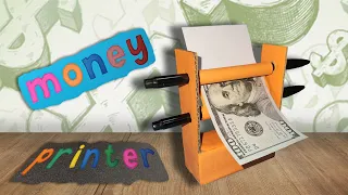 How to make a money printer out of cardboard