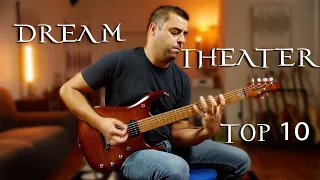 TOP 10 Guitar Riffs - Dream Theater