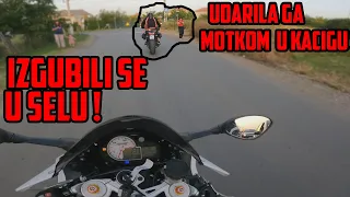 Shone i ja vozimo motore i sprdamo se!!! Zena ga udarila motkom po kacigi! Najsmesniji vlog do sad!