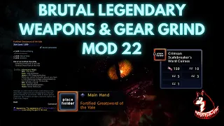 BRUTAL Grind LEGENDARY Weapons & Gear Explained Not Worth It? Neverwinter Mod 22