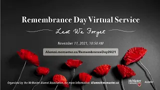 Remembrance Day Virtual Service