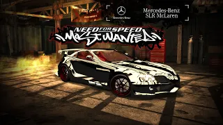 NFS Most Wanted Redux V3 | MERCEDES BENZ SLR MCLAREN BY BULL JUNKMAN TUNING | 4K FULL HD