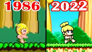 Evolution of Wonder Boy Games ( 1986-2022 )