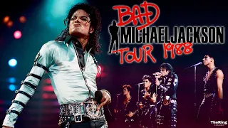 BAD WORLD TOUR: La primera GIRA en SOLITARIO de Michael Jackson | The King Is Come