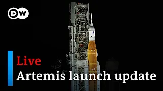 NASA gives press update on the Artemis I moon rocket launch | DW News