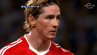 Fernando Torres Vs Olympique Marseille (UCL) (Away) (16/09/2008) HD 720p By YazanM8x