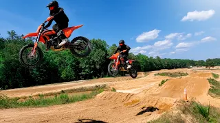 Learning Motocross on 2 Stroke