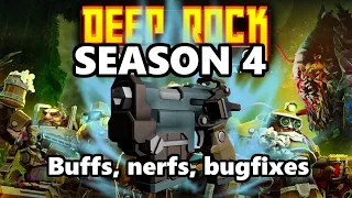 Deep Rock Galactic: Season 4 balance changes in detail