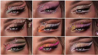 Eye makeup tutorial 🦪 Eyeshadow Makeup Compilation Video 🦪 Ideas For Beginners