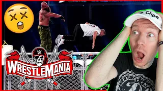 Braun Strowman THROWS Shane McMahon OFF THE CAGE! WWE Wrestlemania 37 Reaction
