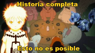 Que hubiera pasado si Naruto Nacía con los 9 Bijuus | Historia completa