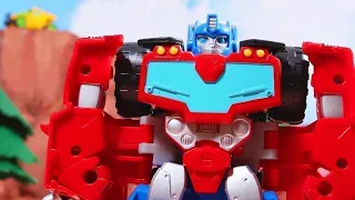 Transformers: Rescue Bots | Stop Motion Show 24/7 | Kids Show | Animation