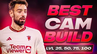BEST CAM BUILD FOR LVL 25,50,75 & 100 | EAFC 24 Clubs