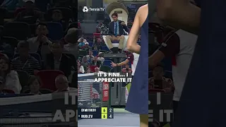 Incredible SPORTSMANSHIP In Rublev vs Dimitrov 🥹