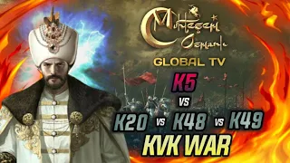 [MOGTV] K5 vs K20, K48, K49  | Muhteşem Osmanlı KVK Savaşı [Days of Empire]