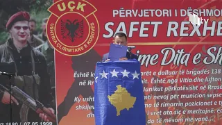 Përkujtohet dëshmori Safet Rexhepi dhe shënohet dita e shkollës në Zhiti