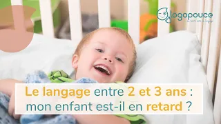 Entre 2 et 3 ans : Retard de langage ou développement "normal" ?