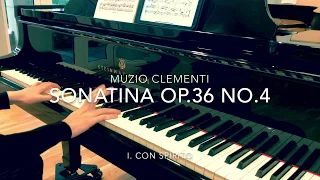 Clementi Sonatina Op.36 No.4 First Movement I. Con Spirito