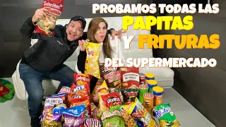 PROBAMOS TODAS LAS PAPITAS DEL SUPERMERCADO DESDE LA MAS BARATA HASTA LA MAS CARA- LOS CÁRDENAS