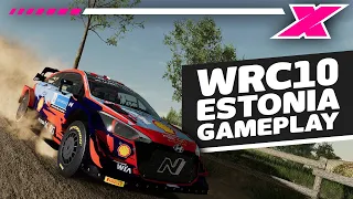 WRC 10 Rally Estonia, Elva, Pure Gameplay | 4K60 Ultra Settings