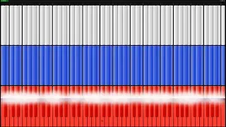 National Anthem of Russia [Piano Tutorial] (Synthesia)