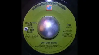 The Watts 103rd Street Rhythm Band - Do Your Thing (7" Vinyl HQ)