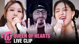 ROCKSTARS! | Reaction to TWICE "Queen of Hearts" Live Clip