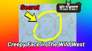 Creepy Face in the wall Easter Egg in Roblox The Wild West ⁉️|Roblox Wild West Secret Easter Egg