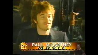 Entertainment Tonight - Paul McCartney and John Lennon Movie  - Two Of Us VH1 - Nov 4 1999