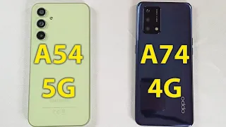 Samsung Galaxy A54 5G vs Oppo A74