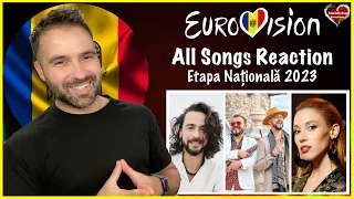 Reaction 🇲🇩: Etapa Națională 2023 (All 33 Songs) Eurovision 2023 Moldova