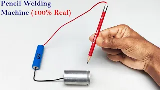 How To Make Simple Pencil Welding Machine At Home With Capacitor | Diy 12V Welding Machine