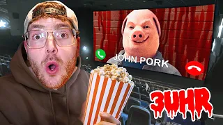 Do NOT watch horror JOHN PORK MOVIE on YouTube at 3AM!! (He came after us)