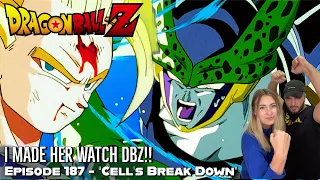 KRILLIN'S LUCKY DAY! ANOTHER SHOT AT LOVE AS CELL PUKES ANDROID 18 OUT! Reaction DBZ Episode 187