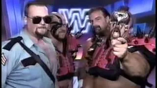 Jake Roberts, Big Bossman, LOD Promo on Hart Attacks (07-07-1991)