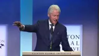 President Bill Clinton's Opening Remarks (2015 CGI Annual Meeting)