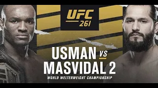 Kamaru Usman vs Jorge Masvidal full fight hd UFC 261