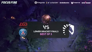 PSG LGD vs Team Liquid Game 1 (BO3) | The International 2019 Lower Bracket Finals