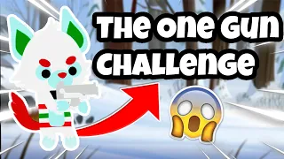 The One Gun 🔫 Challenge In Super Animal Royale
