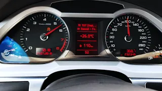 Audi A6 C6 3.0 TFSI - acceleration