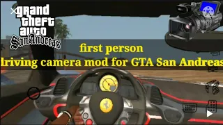 first person driving mod for GTA San Andreas Android