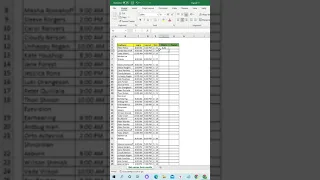 👩‍🏫  Payroll in excel #shorts #excel #spreadsheet