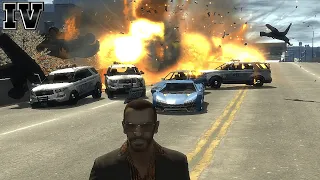 GTA IV - Crashes, Bailouts, Ragdolls & Fails Compilation #61 [1080p]