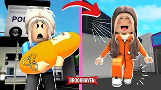 A CRIANÇA NASCIDA NA PRISÃO | Historinhas Brookhaven Roblox