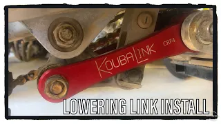 How To Lower Your Dirt Bike - Kouba Lowering Links Install